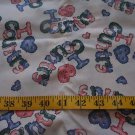 I Love (Heart) Country Cream Beige Fabric - 1 Yard