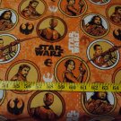 Star Wars Rogue One Orange Character Fabric 2 yards