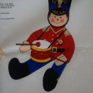 The Little Drummer Soldier Boy Soft Sculpture Fabric Panel