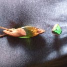 Resin and wood pendant