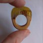 Resin and wood ring