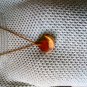 Magic broken wood and resin pendant
