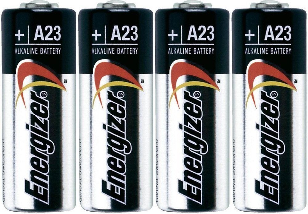 Energizer A23 Battery, 12V (Pack of 4)