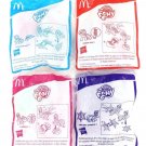 4pcs 2011 My Little Pony FIM McDonalds Happy Meal Toys Asia Dolls Figures hasbro