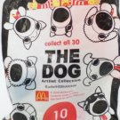 The Dog Artlist Collection Pug #10 2006 McDonalds Happy Meal 3.5" Toy Plush