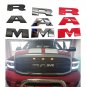 Chrome Front Grille Nameplate LETTERS for 19-21 DODGE RAM 1500 2500 3500 Limited Rebel 68311411AA
