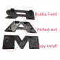 Matte Black Front Grille Nameplate LETTERS 19-21 DODGE RAM 1500 2500 3500 Limited Rebel 68311411AA