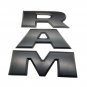 Matte Black tailgate letter Emblem Badge 68245544AE Dodge Ram 1500 DT 2500 3500 Limited Rebel 15-18