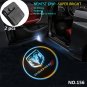 2pcs Wireless Car Door Welcome Light Laser Projector Logo Light Courtesy Welcome Lamp for Dodge RAM