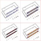 2pcs universal car License Plate Frame America football team fan NFL car decoration Stainless Steel