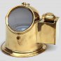 Binnacle helmet gimballed compass with classy shiny brass finish home decorative