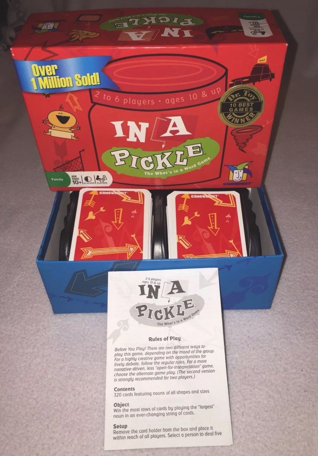 In A Pickle Card Game The What's in a Word Game 10+ Unisex 2-6 Players ...