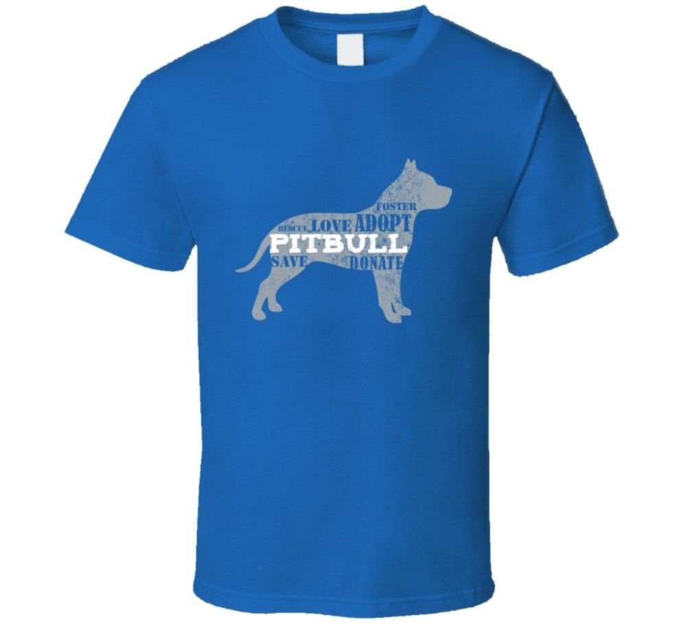 Foster Love Adopt Save Donate Pitbull T Shirt
