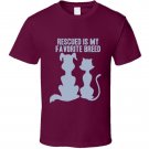 Rescued Is My Favorite Breed T Shirt