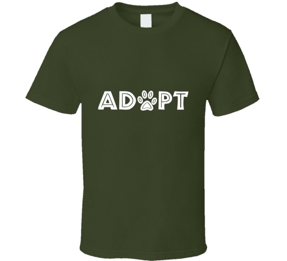 Adopt Paw T Shirt