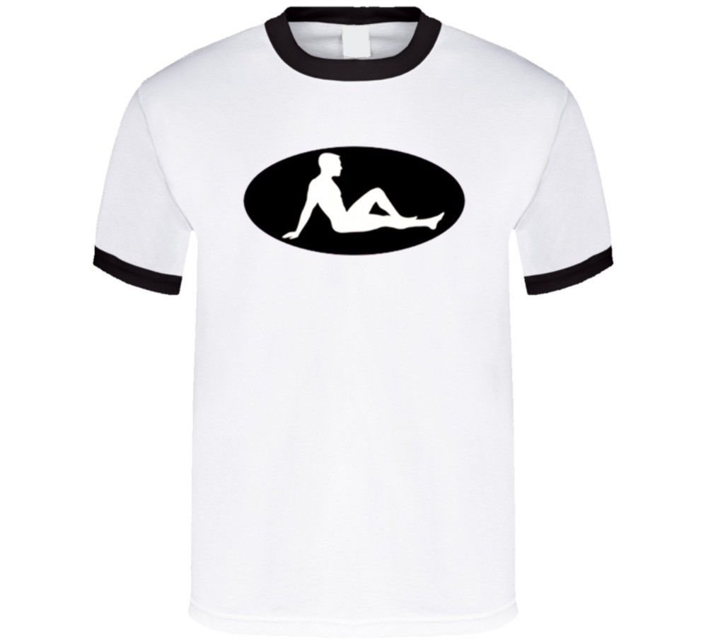 naked-guy-mud-flap-design T Shirt