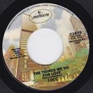 45vinylrecord The Things We Do For Love/Hot To Trot (7"/45 rpm), 10cc,Acceptable