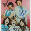 ONE DAY AT A TIME CAST SIGNED PHOTO X4 - V. BERTINELLI