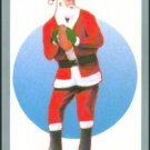 Tuff Stuff Santa Claus Christmas Football Card Rare!