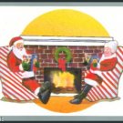 '91 Tuff Stuff Santa Claus & Mrs Claus Card Rare!