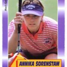 Annika Sorenstam 2003 Rookie Review Golf Card
