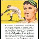 1981 True Value Hardware Honus Wagner Baseball Card