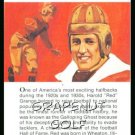 1981 True Value Hardware Red Grange Card Rare!