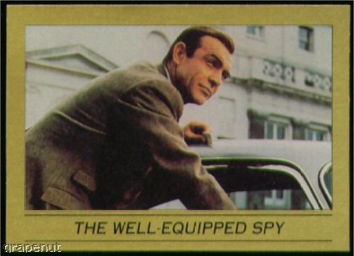 '93 James Bond 007 Eclipse Golf Card #59 Well Equiped