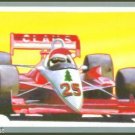 Tuff Stuff Santa Claus Christmas Racing Car Driver Card