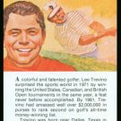1981 True Value Hardware Lee Trevino Golf Card Rare