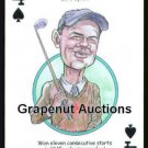 BYRON NELSON 11 IN A ROW LEGEND PGA TOUR CHAMPION GOLF SINGLE PLAYING SWAP CARD