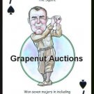 GENE SARAZEN GRAND SLAM LEGEND PGA TOUR CHAMPION GOLF SINGLE PLAYING SWAP CARD