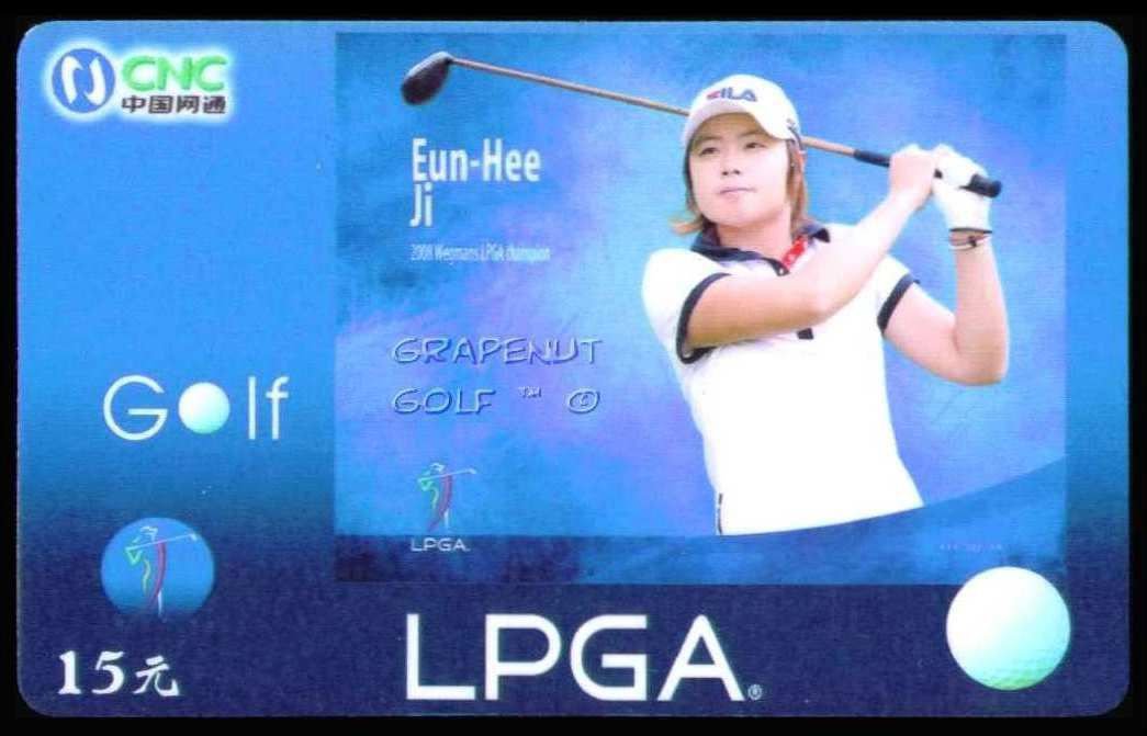 EUN HEE JI US OPEN WEGMAN CHAMPION 2010 LPGA TOUR MAJOR CHAMPION SOUTH KOREA