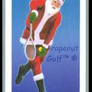 SANTA CLAUS TENNIS 1991 TUFF STUFF CHRISTMAS STOCKING STUFFER SPORTS CARD RARE