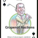 WALTER HAGEN RYDER CUP US OPEN PGA TOUR CHAMPION GOLF SINGLE PLAYING SWAP CARD