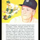 CASEY STENGEL TRUE VALUE NY YANKEES METS #37 HOF CARD DODGERS BRAVES PIRATES