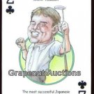 SHIGEKI MARUYAMA SMILIN' ASSSASSIN PGA TOUR GOLF SINGLE PLAYING SWAP CARD