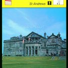 SPORTSCASTER 1979 GOLF CARD ST ANDREWS OLD COURSE ROYAL & ANCIENT SCOTLAND 56-17