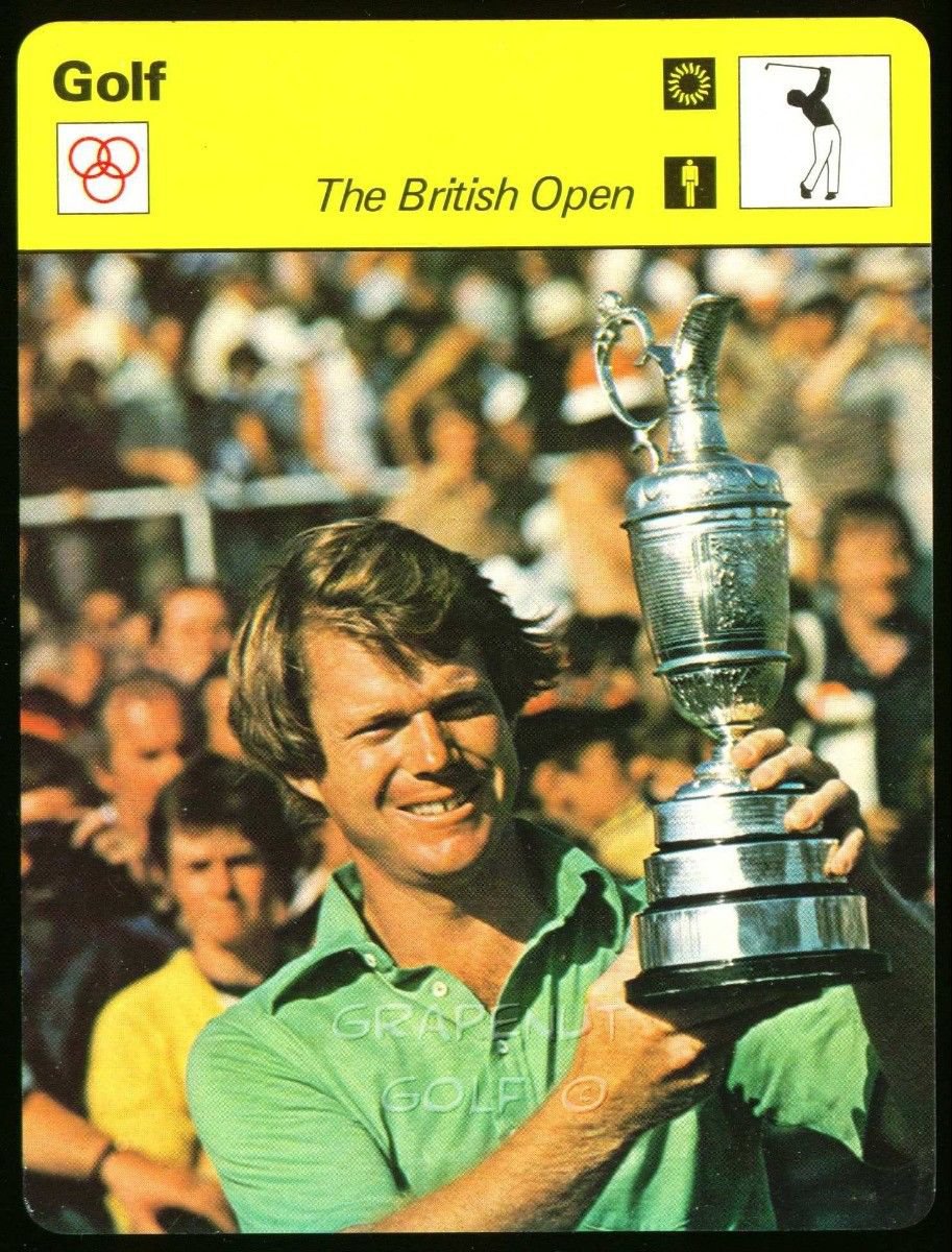 TOM WATSON THE BRITISH OPEN ST ANDREWS SPORTSCASTER GOLF CARD 38-05