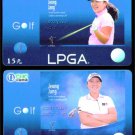 JEONG JANG JJ 2009 LPGA BRITISH OPEN CHAMPION SOUTH KOREA CNC JOONGBU GOLF CARDS