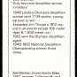 BOB MATHIAS 1981 SMITHSONIAN CHAMPION TRACK & FIELD LEGEND