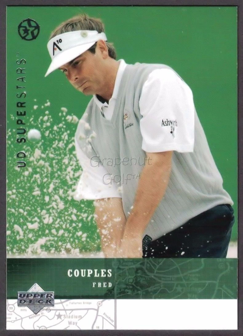 FRED COUPLES 2002-2003 UD UPPER DECK SUPERSTARS GOLF CARD #112