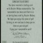 HUNTER MAHAN 2011 UD GOODWIN MEMORABILIA SHIRT JERSEY M-MH TOURNAMENT GAME USED