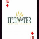 TIDEWATER GOLF CLUB MYRTLE BEACH SINGLE PLAYING SWAP COLLECTIBLE CARD