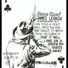RIPLEYS BELIEVE IT OR NOT UNLISTED UNCATALOGUED UNIQUE VINTAGE GOLF CARD SCARCE