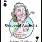 BABE DIDRIKSON GRAND SLAM LPGA TOUR MAJOR CHAMPION GOLF SINGLE PLAYING SWAP CARD