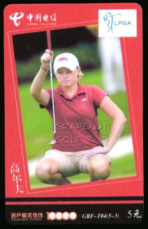 STACY LEWIS SOLHEIM CUP TEAM USA LPGA TOUR ARKANSAS MAJOR CHAMPION 3/5 OLYMPICS