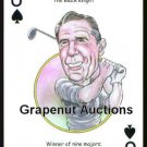GARY PLAYER GRAND SLAM MASTERS PGA TOUR CHAMPION GOLF SINGLE PLAYING SWAP CARD
