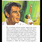 PANCHO GONZALES TRUE VALUE TENNIS HOF 19 MAJORS SLAM CARD NMT WORLD #1