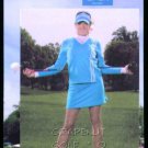 NATALIE GULBIS 2010 LPGA TOUR LOGO SEXY GIRL SI SWIMSUIT BODY PAINT GOLF CARD